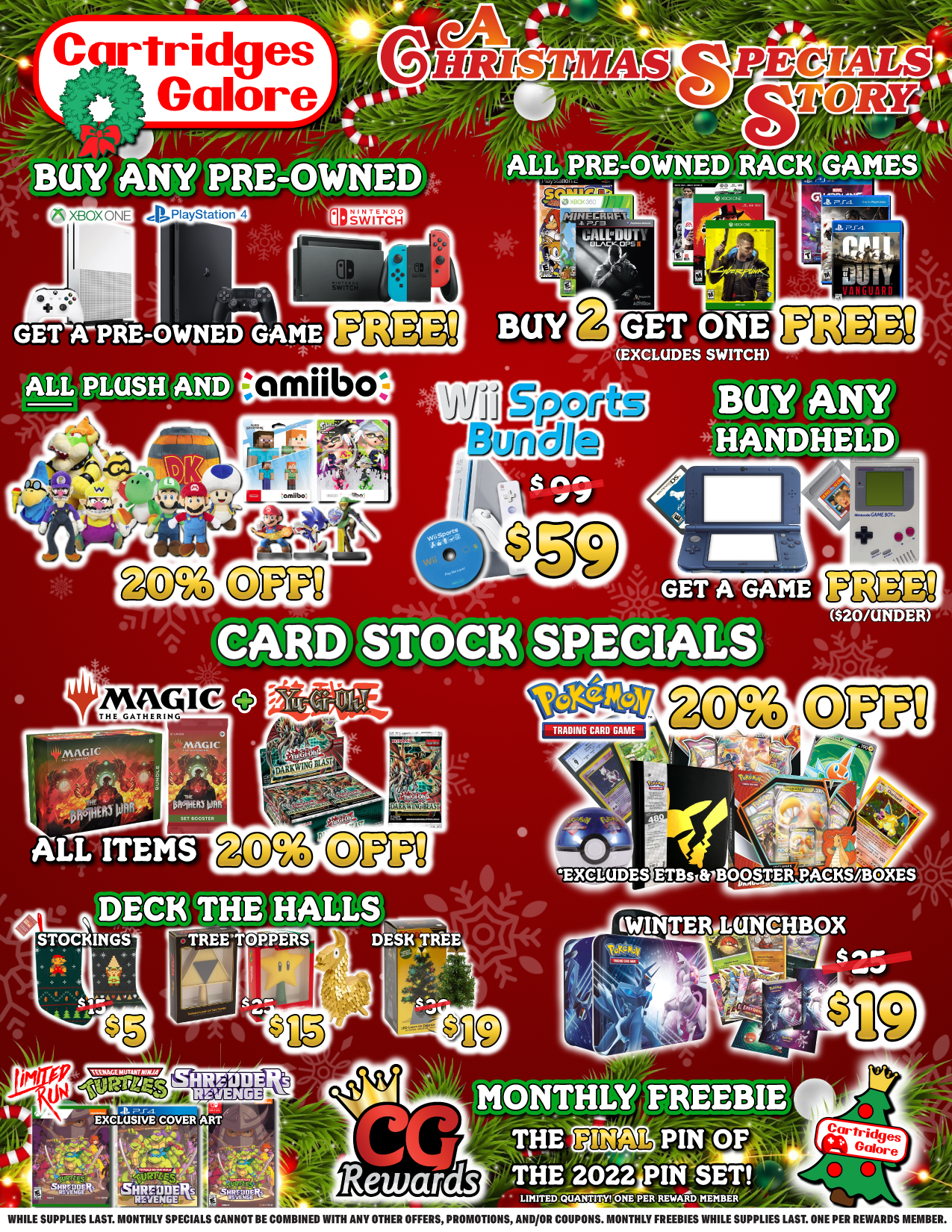 Cartridges Galore – Buy – Sell – Trade – Video Games